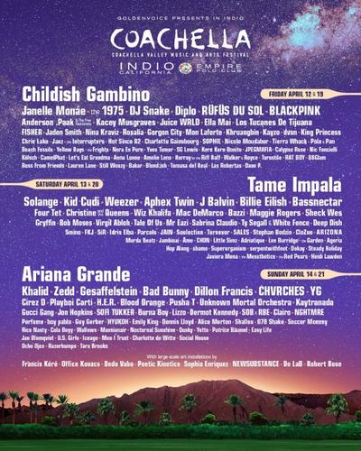 Coachella 2019 Lineup Announced | 91.9 KVCR