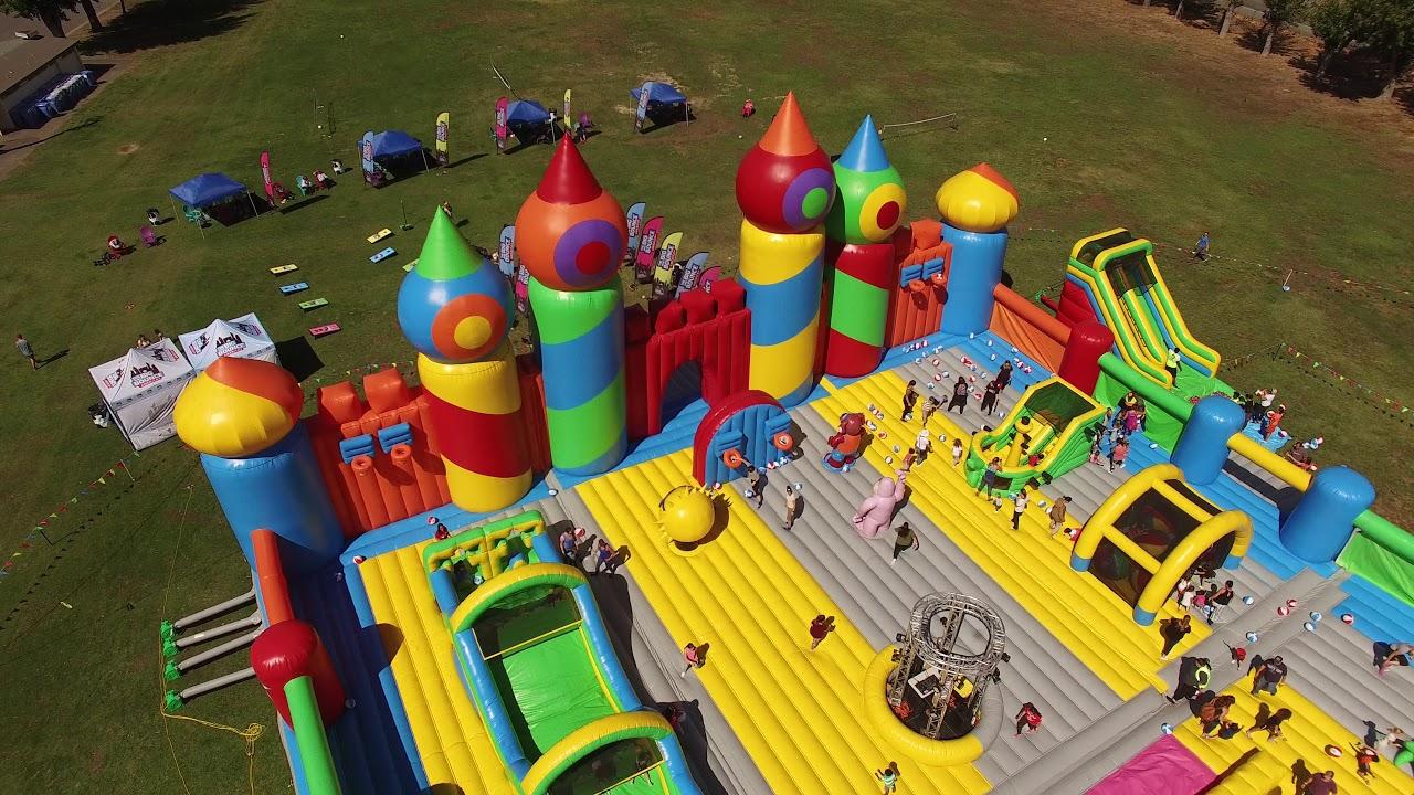 biggest bounce house