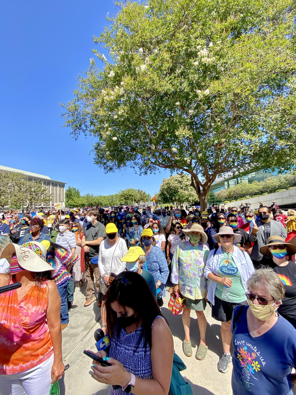 Pride Flag Raising Ceremony Makes History At Fresno City Hall; Marks