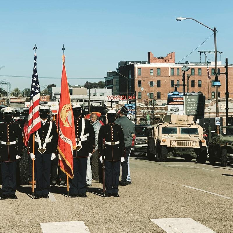 Pandemic Doesn't Stop 102nd Tulsa Veterans Day Parade Public Radio Tulsa