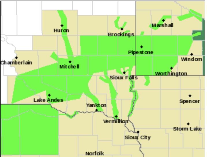 South Dakota Flood Zone Map