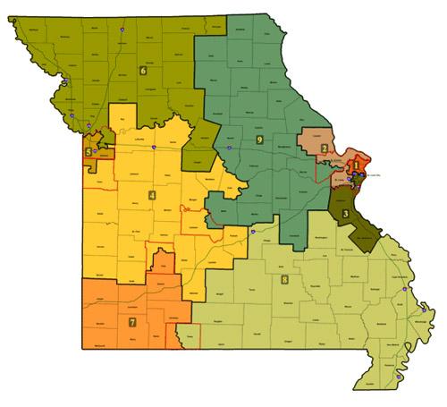 Mo. congressional redistricting may decrease political clout for metro ...