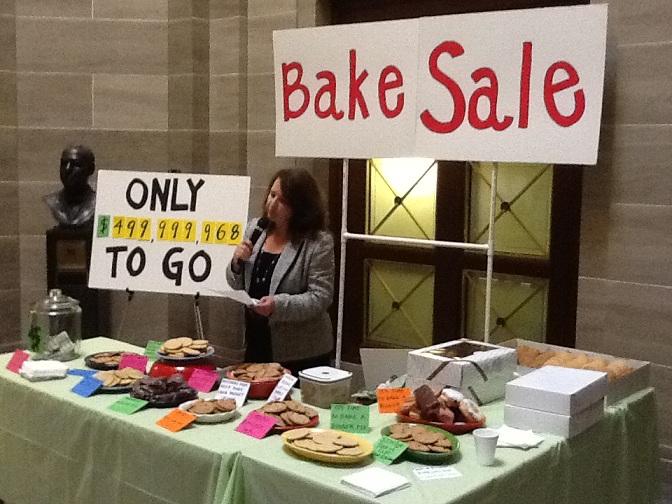 Groups hold 'bake sale' at Mo. Capitol | St. Louis Public Radio