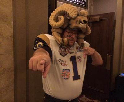 rams hat with horns