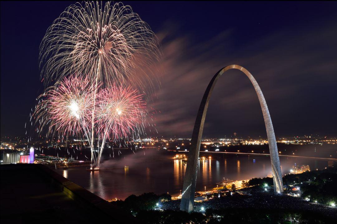 Where Are The Fireworks? We Map Options For Viewing On Independence Day | St. Louis Public Radio
