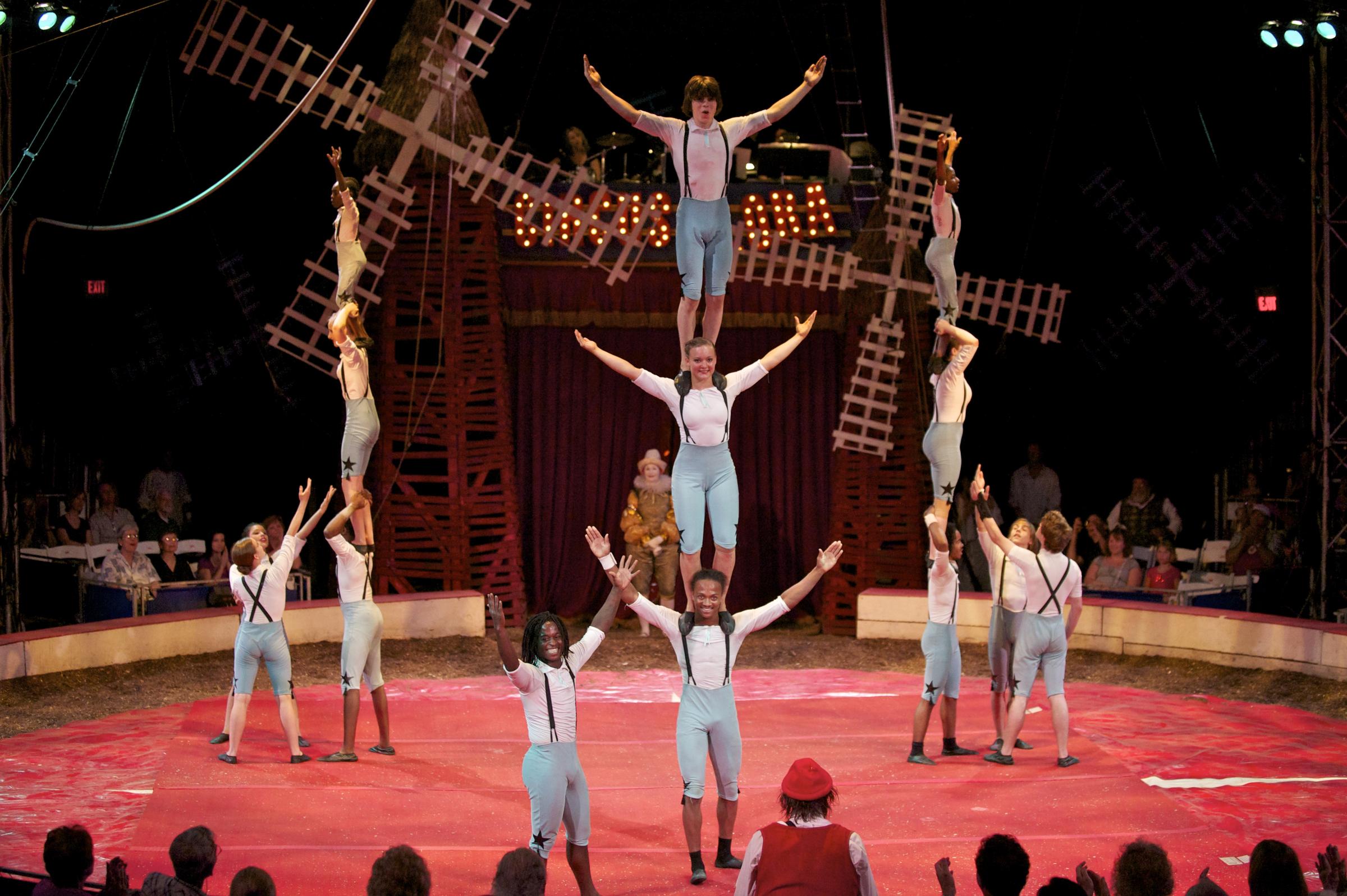 reflection: the show goes on in fine form at circus flora