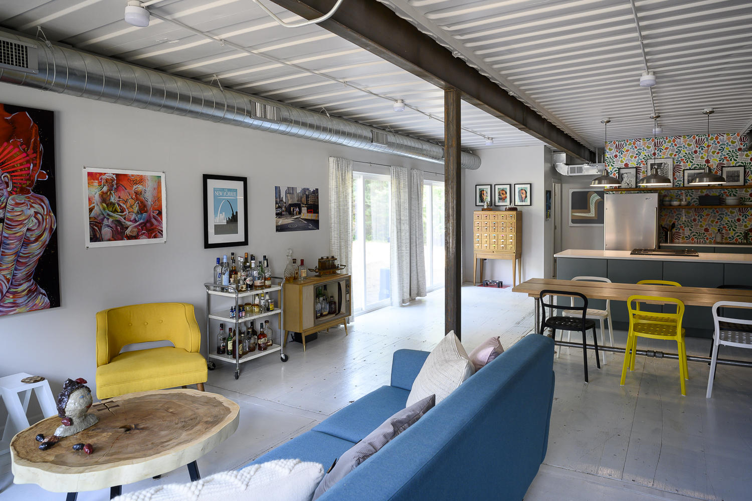 Inside St. Louis&#39; First Home Built From Shipping Containers With Owners Travis And Gina Sheridan ...