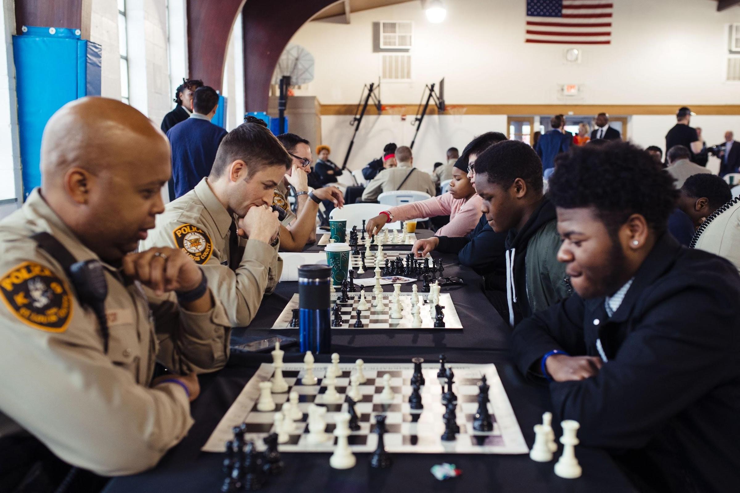 On Chess: Cops And Kids Team Up To Play Chess And Build Relationships | St. Louis Public Radio