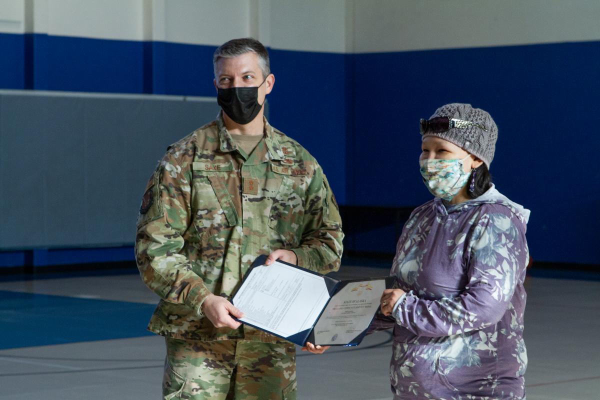 National Guard Visits Tuluksak 4 Months After Water Plant Fire KYUK