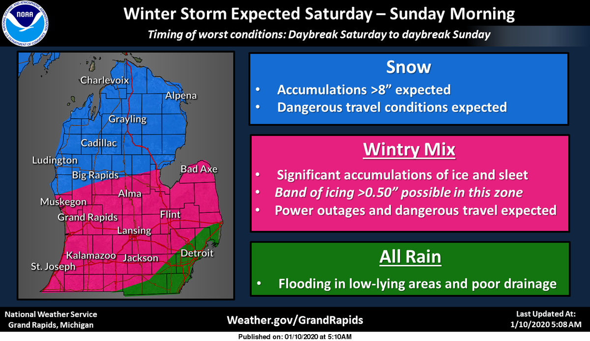 A big winter storm is set to hit Michigan this weekend. Here's what you