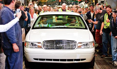 Ford crown victoria plant closed