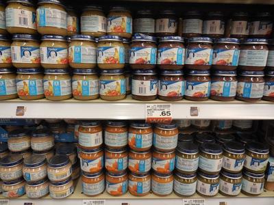 gerber baby food shelf life