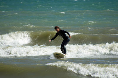 Grab Your Surf Board And Hit Lake Michigan Michigan Radio