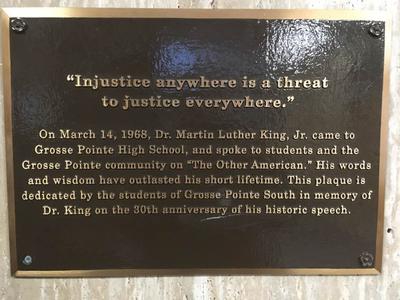 Remembering The Day Martin Luther King Jr Came To Grosse Pointe Michigan Radio
