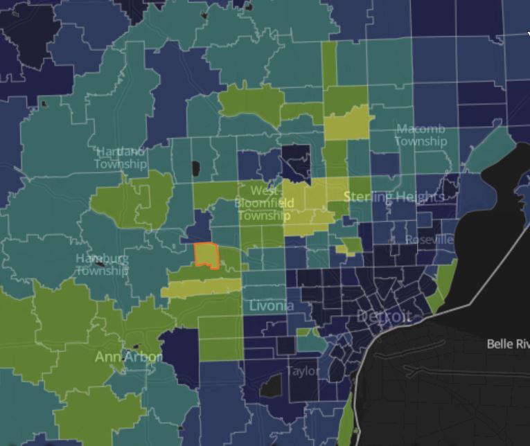 Do You Live In A Super Zip Here Are Michigans Top 5 Wealthiest Zip 7540