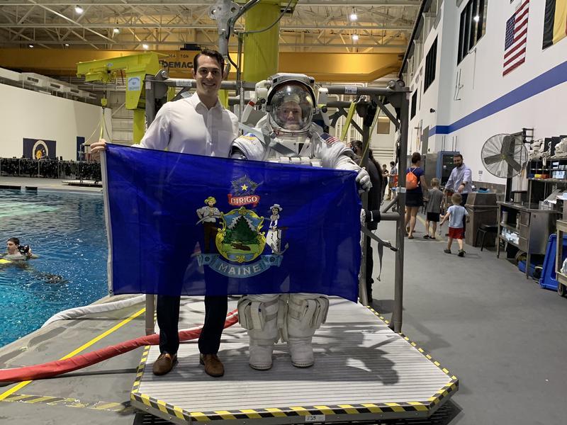 A First Two Astronauts From Maine Will Be In Space At The Same Time