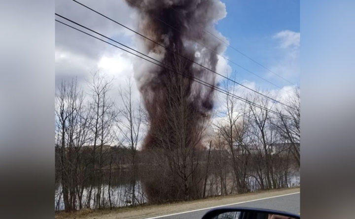 Video Captures Massive Paper Mill Explosion In Maine