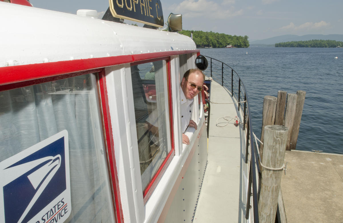 Winnipesaukee's Mail Boat Is Part Floating Post Office, Part Time