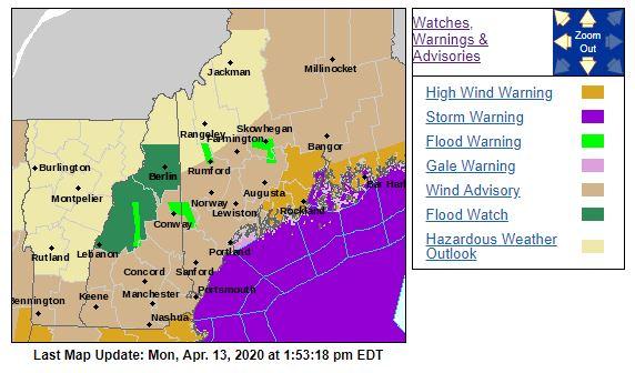 Severe Weather Update: Flood Warnings In Effect In New Hampshire | New ...