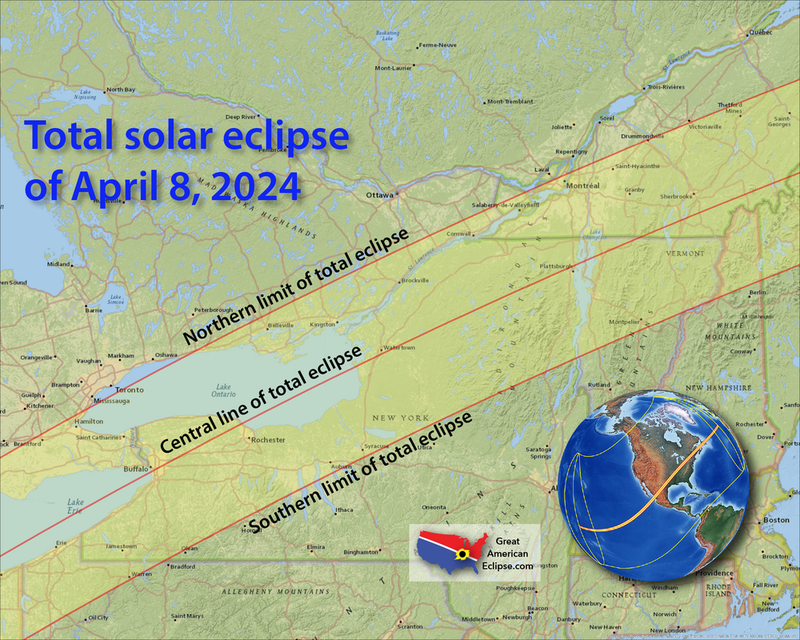 Save The Date: N.H. In Path Of Totality For 2024 Solar Eclipse | New