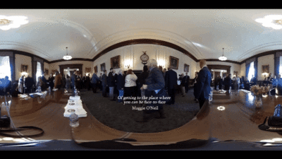 In The Room Where It Happens A 360 Degree View Of Sununu S Inaugural Reception New Hampshire Public Radio