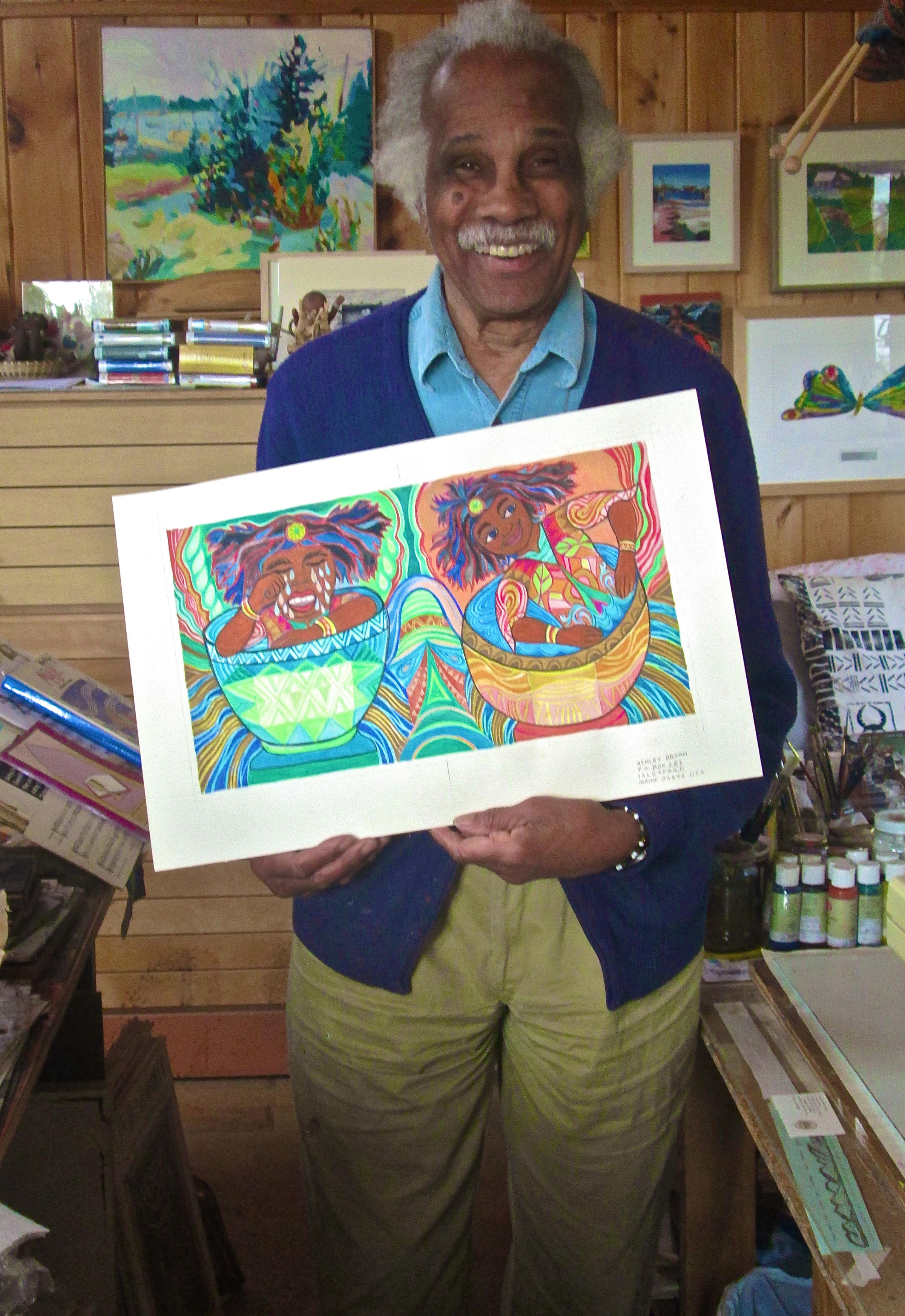 Black Heritage Trail Of New Hampshire Honors Artist Ashley Bryan New