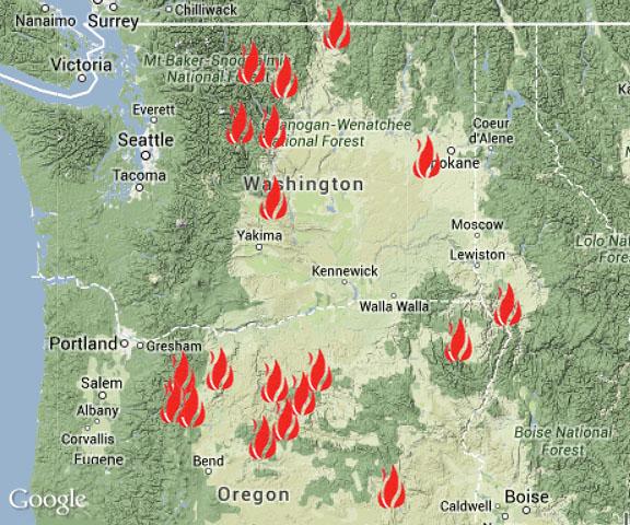 Inslee Says Feds Will Help Restore Power In Fire Zone | NW News Network