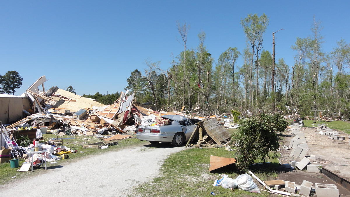 Tornado Damage In Eastern North Carolina | Public Radio East