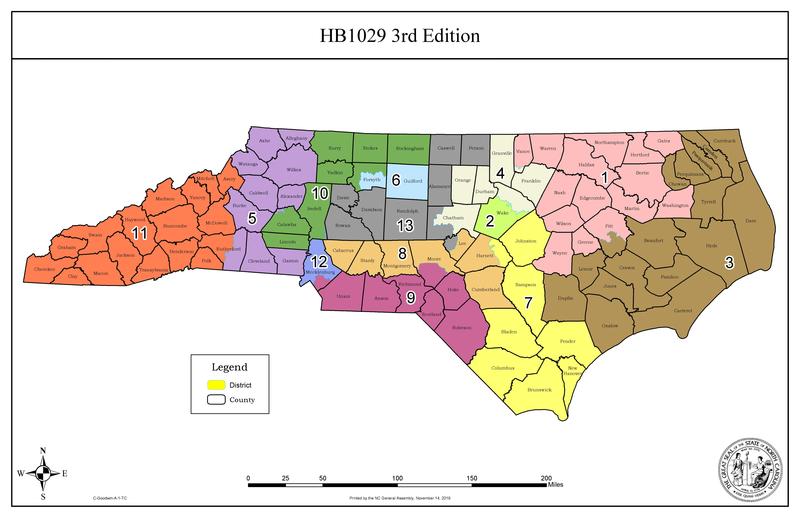 Judges: New North Carolina Congress map will be used in 2020 | Public ...