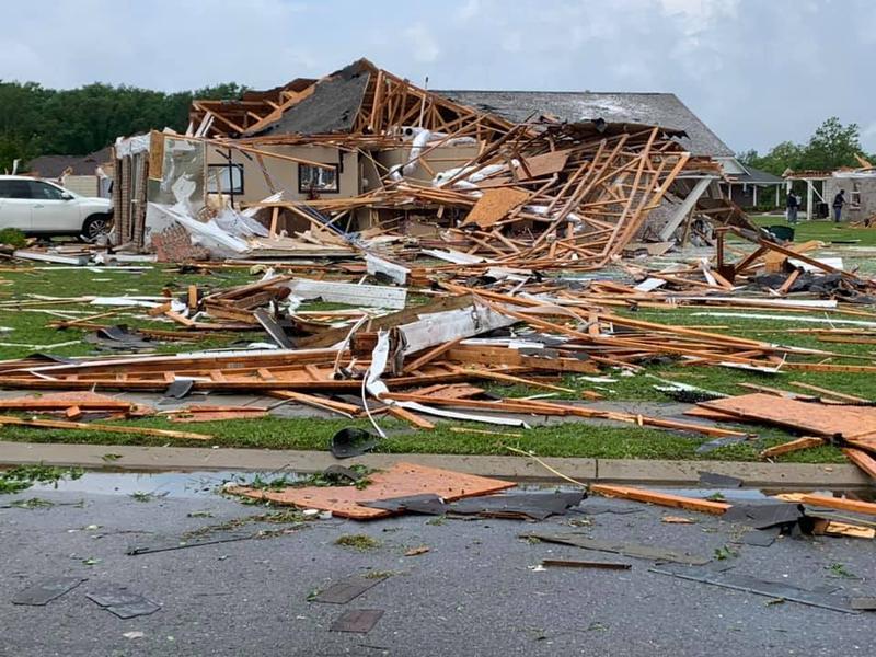 Gov Edwards Tours Storm Damaged Area In North La. | Red River Radio