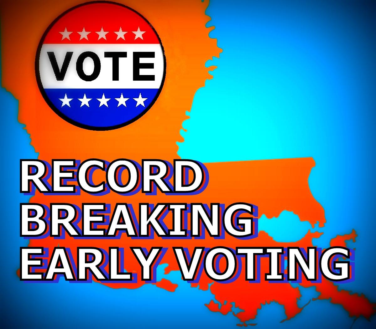 Louisiana Early Voting Turnout Breaks Record Red River Radio