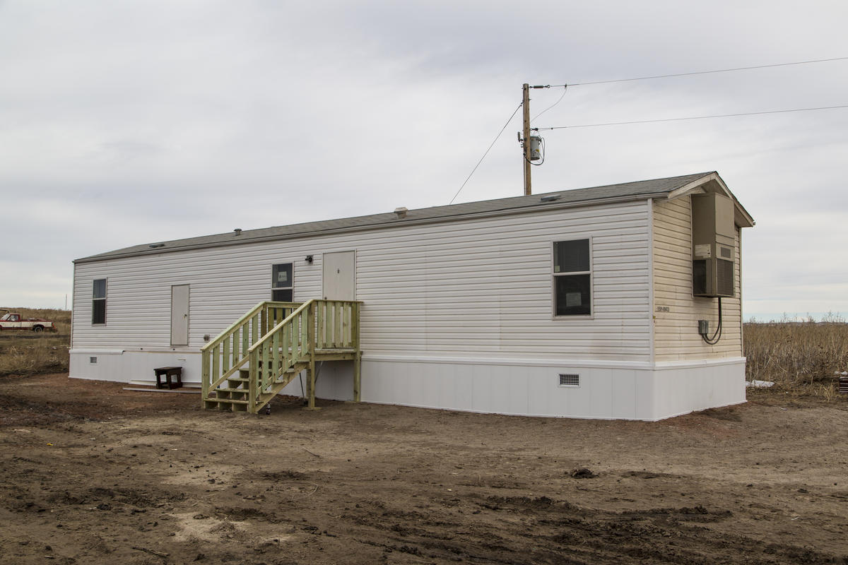 FEMA Housing Lands On Pine Ridge Following Disaster SDPB Radio