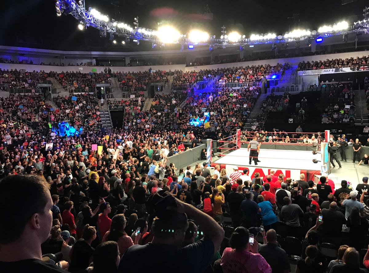 WWE Raw Live For The First Time In Sioux Falls SDPB Radio