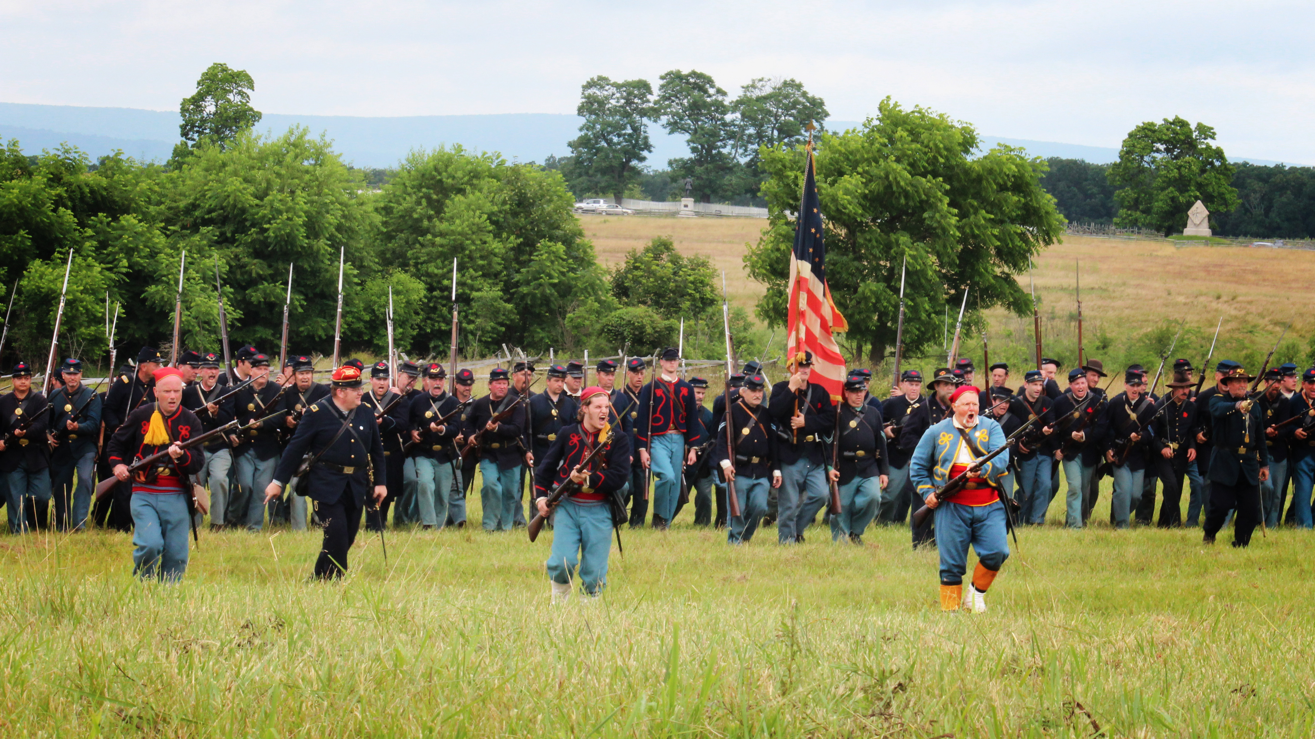 Gettysburg Swells As Throngs Mark Civil War S Turning Point Boise State Public Radio