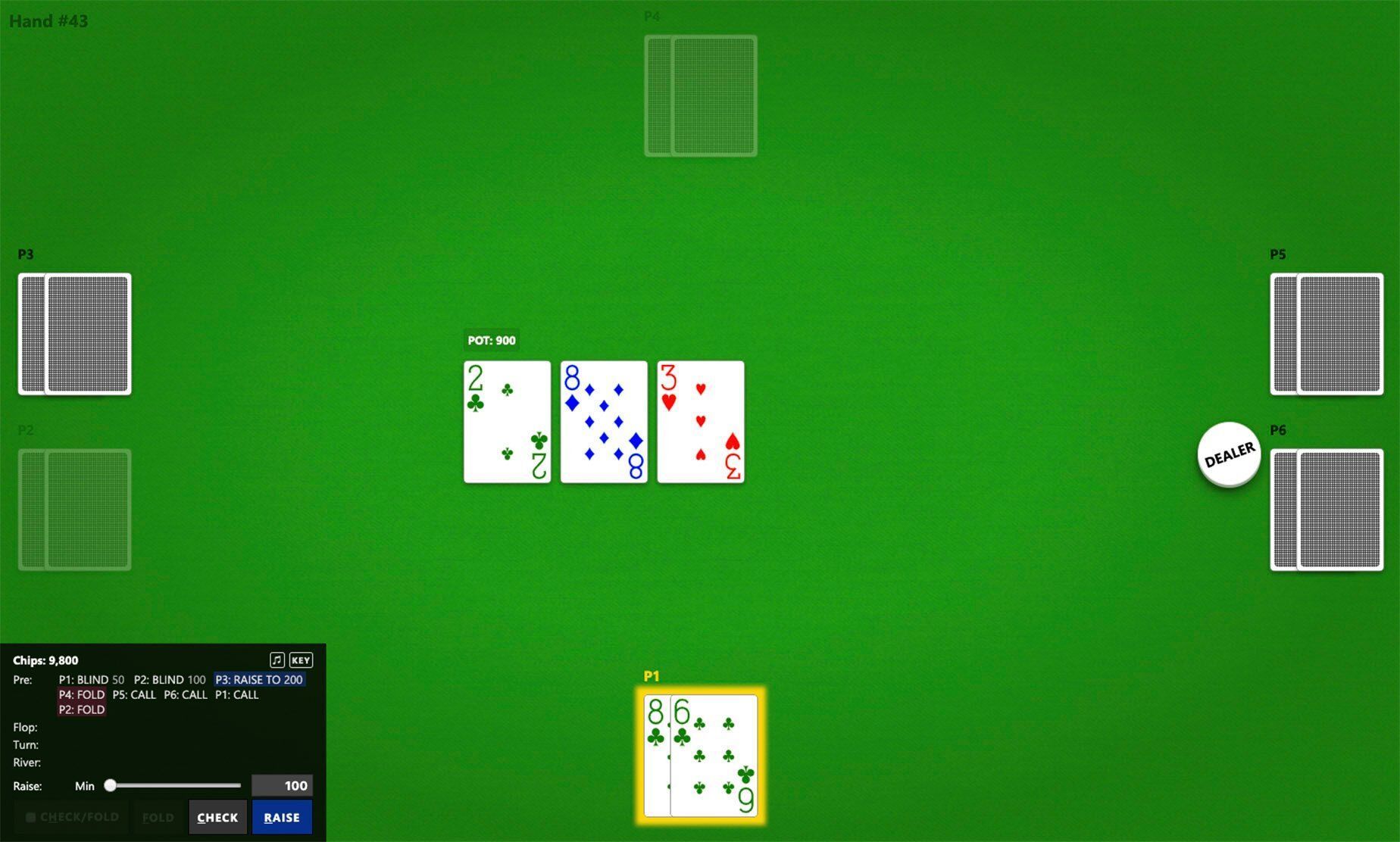 Poker Neural Nets