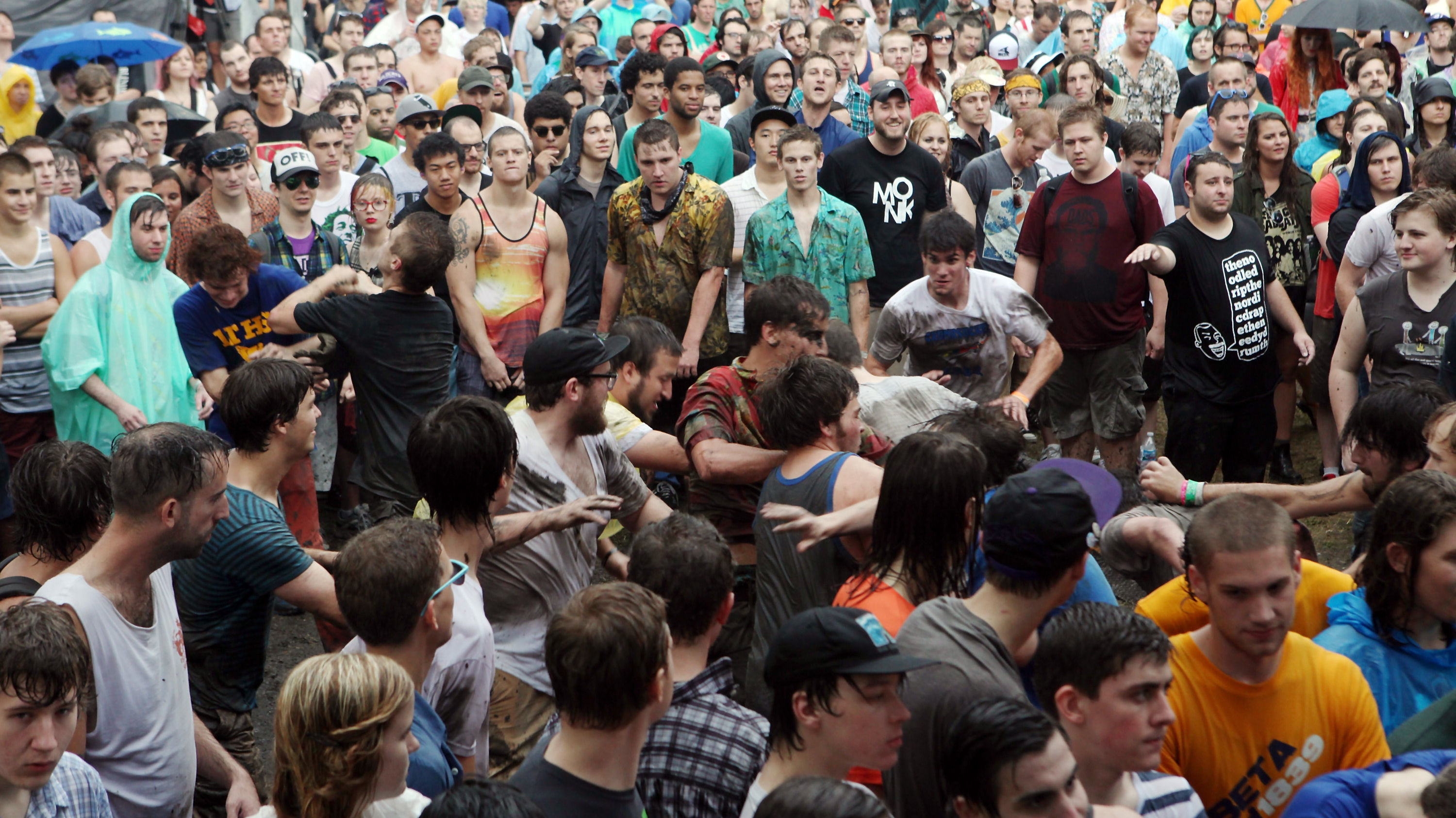 Mosh Pit Math Physicists Analyze Rowdy Crowd Kut