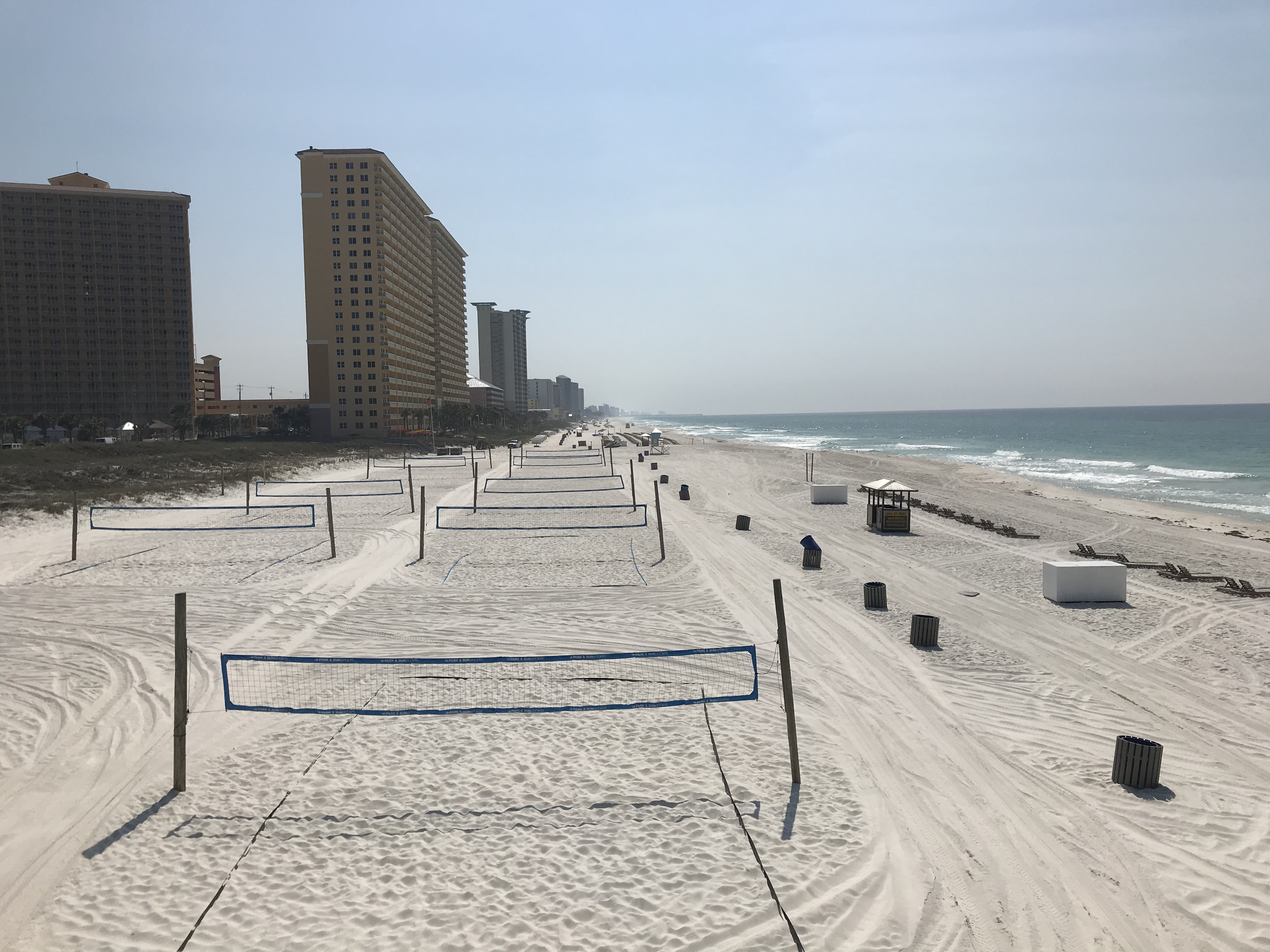 Panama City Beach Gradually Reopens Access To Sand Wjct News Panama City Beach Gradually Reopens
