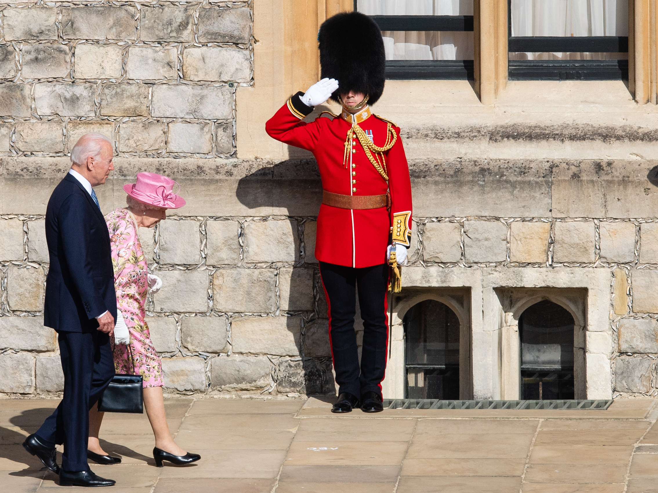 Biden Has Private Visit With Queen Elizabeth Ii Who Reminded Me Of My Mother New England Public Media