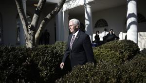 Pence Heads Off On Delayed And Scaled-Back Mideast Visit
