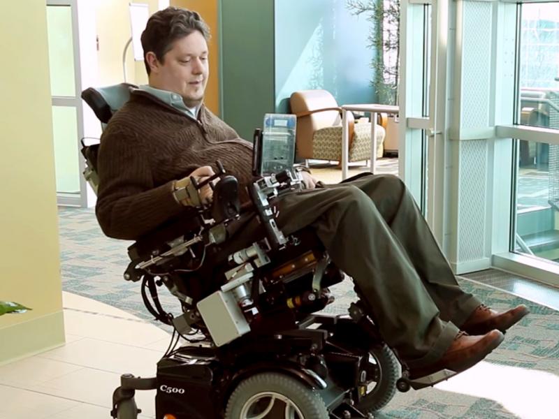 For Wheelchair Users, A RoboDesk For Electronic Devices KUNC