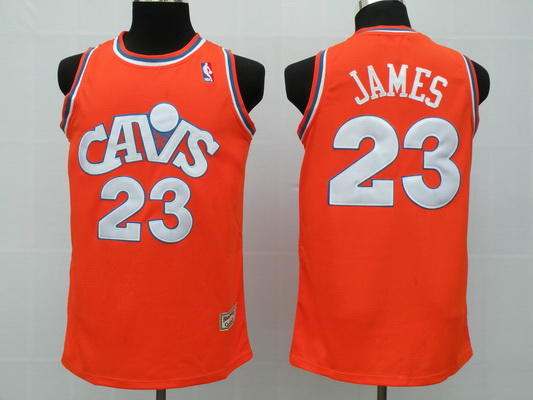 cleveland cavaliers orange jersey