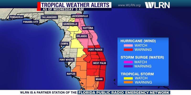 What Is The Difference Between A Hurricane Watch And A Warning? | WUSF News