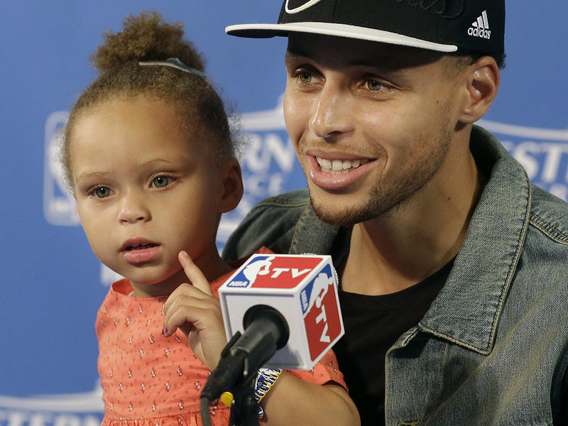 stephen curry little girl