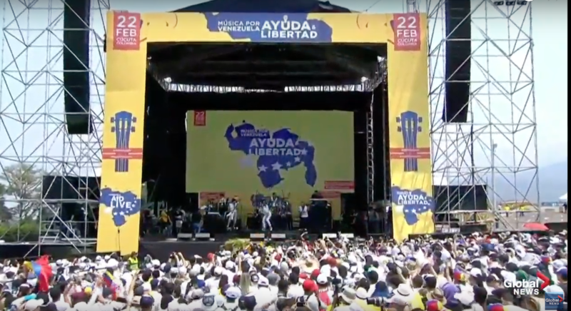 Venezuela Aid Live Concert Pushes For Humanitarian Aid Across Colombia
