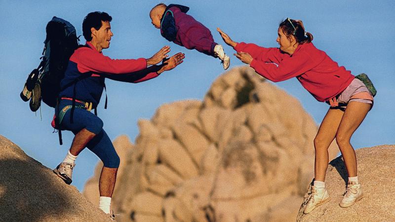 The Flying Baby From A Famous 1995 Patagonia Catalog Photo Is