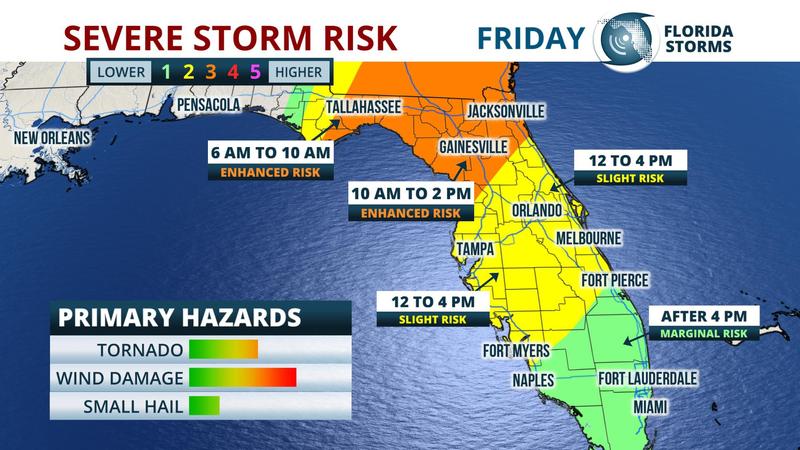 Areas of Wind Damage in Florida Today | WLRN