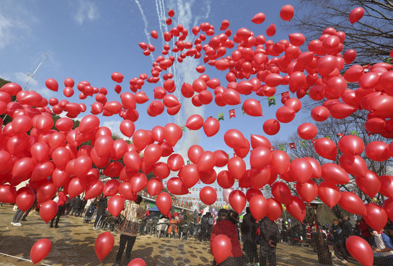 gas balloons for party