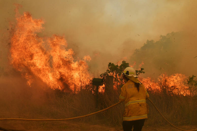 'Climate Change In Front Of Our Eyes': Australia Megafires Continue To Burn - WWNO
