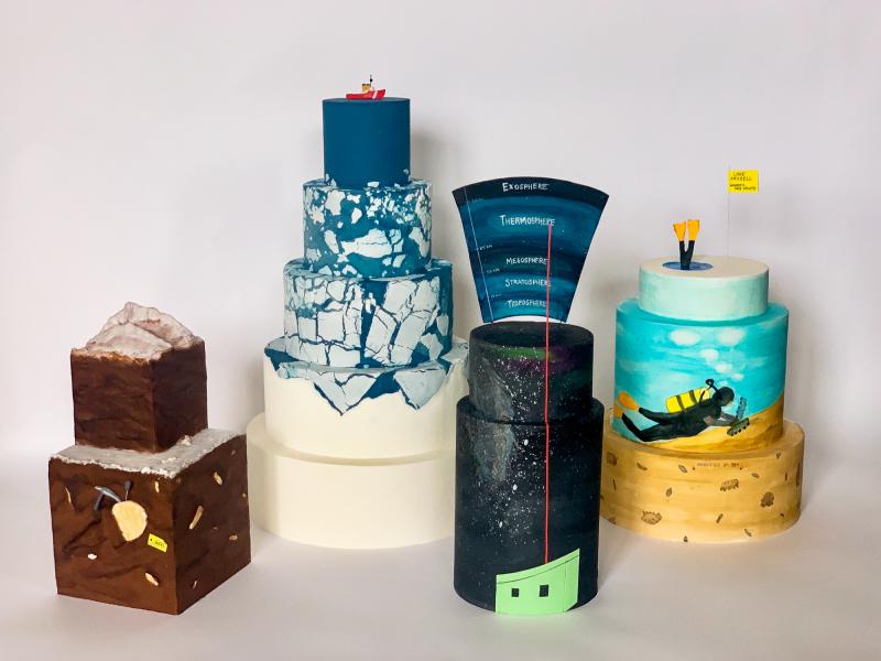 Antarctic Research Takes The Cake In These Science-Inspired Confections - Iowa Public Radio