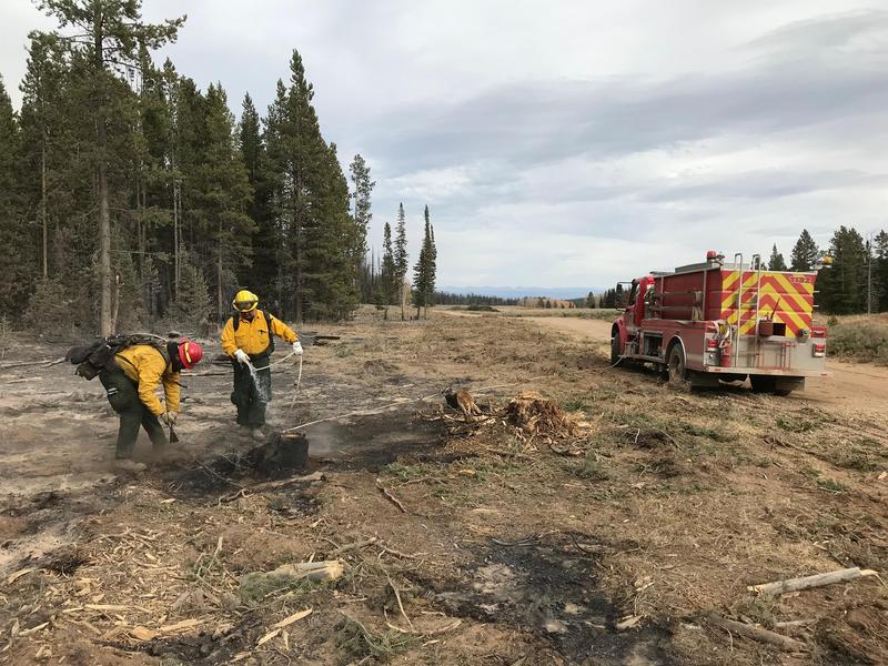 HumanCaused Roosevelt Fire Destroys 55 Homes KUER 90.1